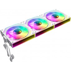 120mm Case Fan - GAMEMAX FN12A-S3I White Kit 3in1